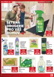 Kaufland leták týden 38 Strana 44: K Classic toaletní papír €39,90, K Classic Recyklované kapesníky €24,90