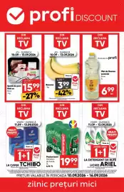 Catalog PROFI săptămâna 37 Pagină 1: Proxi ulei de floarea soarelui rafinat €6,99, Heineken bere €19,99