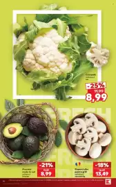 Catalog Kaufland săptămâna 38 Pagină 14: Avocado ready to eat €8,99, Ciuperci albe pentru grill €13,49