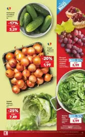 Catalog Kaufland săptămâna 38 Pagină 15: Castraveți cornichon €3,29, Ceapă galbenă €1,99