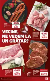 Catalog Kaufland săptămâna 38 Pagină 18: Ceafă de porc Garlic Pepper €25,99, Cârnați vienezi semiafumați €2,59
