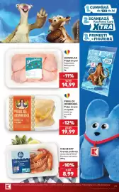 Catalog Kaufland săptămâna 38 Pagină 21: Durdulan pulpă de pui superioară refrigerată tavă €14,99