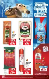 Catalog Kaufland săptămâna 38 Pagină 27: Vreau din România Salam de vară €8,49, Cris-tim salam săsesc €16,99