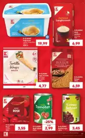 Catalog Kaufland săptămâna 38 Pagină 49: K-classic lipie tortilla €4,77, K-classic bulgur €6,59