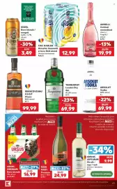 Catalog Kaufland săptămâna 38 Pagină 61: Ciuc radler €12,99, Tanqueray london dry gin €69,99