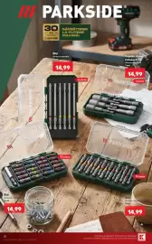 Catalog Kaufland săptămâna 38 Pagină 10: Parkside capete cheie tubulară €14,99, Biți diverse modele €14,99