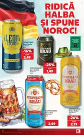 Catalog Kaufland săptămâna 38 Pagină 10: Stephansbräu Bere albă fără alcool €2,49, Stephansbräu Natur Radler €2,19