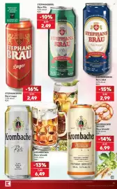 Catalog Kaufland săptămâna 38 Pagină 11: Stephansbräu Bere Lager €2,49, Stephansbräu Bere Pils €2,49