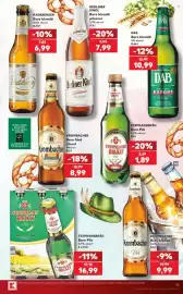 Catalog Kaufland săptămâna 38 Pagină 13: Dab bere blondă €10,99, Radeberger bere blondă €6,99