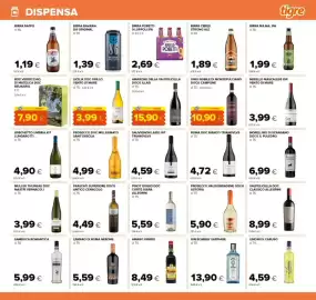 Volantino Tigre Pagina 15: Prosecco Valdobbiadene DOCG Astoria €5,90, Roma Doc Bianco Triangvlvs €4,72