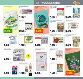 Volantino Tigre Pagina 19: Bocconcini in gelatina Consilia €1,79, Adventuros cane nuggets €1,29