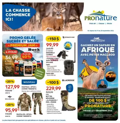 Pronature flyer (valid until 28-09)