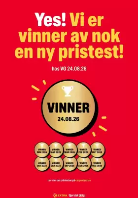 Coop Extra kundeavis (gyldig til 20-09)