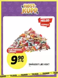 Bunnpris kundeavis uke 38 Side 15: SMÅGODT LØS VEKT €9,90