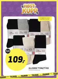 Bunnpris kundeavis uke 38 Side 16: ULLSOKK TYNN/TYKK €109,00