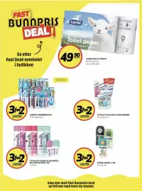 Bunnpris kundeavis uke 38 Side 22: LAMBI TOALETTPAPIR €49,90, STERILAN ROLL-ON