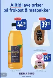Rema 1000 kundeavis uke 38 Side 11: VÅR BESTE APPELSINJUICE €44,90, SOFT SANDWICH €29,90