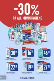 Rema 1000 kundeavis uke 38 Side 13: TANNKREM KARIES €16,70, FLUX SOFT MINT €46,50