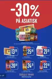 Rema 1000 kundeavis uke 38 Side 15: TIKKA MASALA €25,80, NAAN BRØD GARLIC €13,90