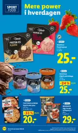 Lidl tilbudsavis uge 38 Side 11: GELATELLI Proteinispinde €25,00, BRAEMOOR High Protein kyllingespyd €29,00