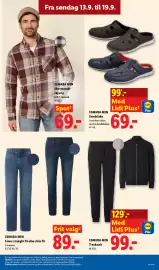 Lidl tilbudsavis uge 38 Side 26: ESMARA MEN Sandalsko €69,00, ESMARA MEN Tracksuit €99,00