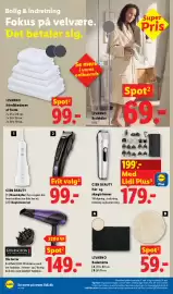 Lidl tilbudsavis uge 38 Side 29: LIVARNO Håndklædesæt af frotté €99,00, Remington Hårtørrer €149,00