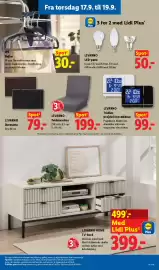 Lidl tilbudsavis uge 38 Side 33: W5 Bøjler €30,00, Dormåtte €79,00