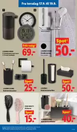 Lidl tilbudsavis uge 38 Side 34: LIVARNO HOME Badeværelsestilbehør €40,00, LIVARNO HOME Håndbrusersæt €50,00