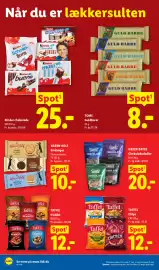 Lidl tilbudsavis uge 38 Side 39: TAFFEL Chips €12,00, TOMS Guldbarer €8,00