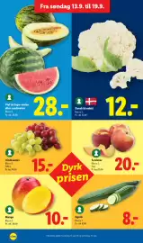 Lidl tilbudsavis uge 38 Side 7: Mango €10,00, Agurk €8,00