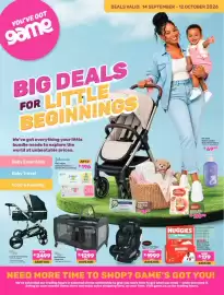 Game catalogue Page 1: Huggies Dry Comfort Baby Nappies Jumbo Pack Assorted Sizes €179,00