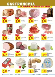 Volantino DPiù Pagina 3: Formaggio Silano Bianco e Affumicato €1,19, Stracciatella €1,29
