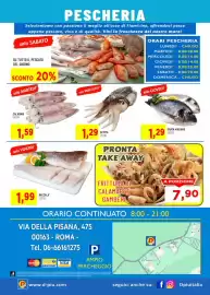 Volantino DPiù Pagina 8: Baccalà €1,99, Frittura di calamari e gamberi €7,90