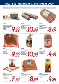 Volantino Zona Pagina 11: Wurstel suino 86% Vontavon €8,79, Mortadella Due Torri Storica Pistacchio €10,99