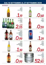 Volantino Zona Pagina 23: Birra Ceres Strong Ale €1,19, Birra Beck's €0,68