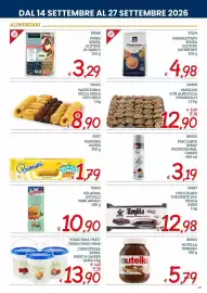 Volantino Zona Pagina 27: Pavesini Volà alle Hawaii €1,79, Pangrattato senza glutine Nutrifree €4,98