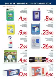 Volantino Zona Pagina 31: Sacco nettezza sacme professional €5,90, Disincrostante Chanteclair Professional €26,90