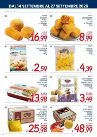 Volantino Zona Pagina 8: Lasagnetta Spritz CGM €8,99, Paella pronta Gias €4,39