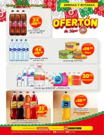 Folleto Super Aki Página 8: Agua mineral CRISTAL €69,95, Coca Cola original €69,00