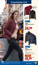 Lidl gazetka tydzień 39 Strona 13: Półgolf damski prążkowany Esmara €24,99, Lekka kurtka damska Esmara €41,99