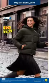 Lidl gazetka tydzień 39 Strona 15: Kurtka damska z kapturem Esmara €55,99