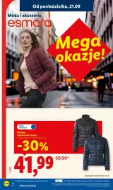 Lidl gazetka tydzień 39 Strona 2: Lekka kurtka damska Esmara €41,99