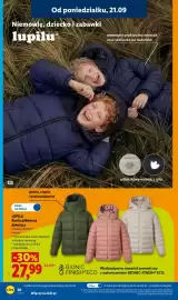 Lidl gazetka tydzień 39 Strona 24: Kurtka pikowana dziecięca Lupilu €27,99