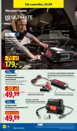 Lidl gazetka tydzień 39 Strona 38: Prostownik do ładowania akumulatora Ultimate Speed €179,00