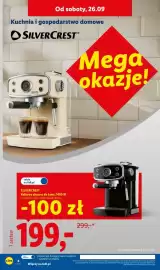 Lidl gazetka tydzień 39 Strona 4: Kolbowy ekspres do kawy Silvercrest €199,00