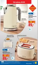 Lidl gazetka tydzień 39 Strona 49: Czajnik elektryczny retro 1,7 l Silvercrest €89,00, Toster retro Silvercrest €89,00