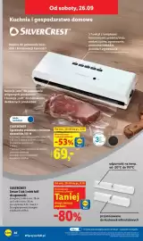 Lidl gazetka tydzień 39 Strona 54: Zgrzewarka próżniowa z zestawem akcesoriów Silvercrest €69,00