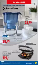 Lidl gazetka tydzień 39 Strona 56: Dzbanek filtrujący 2,4 l Silvercrest €29,99