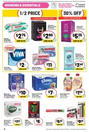 Ritchies catalogue week 37 Page 30: Kleenex Complete Clean Toilet Tissue €7,00, Huggies Nappy Pants €11,00
