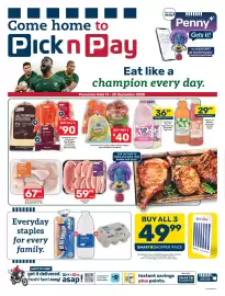 Pick n Pay Hypermarket catalogue week 38 Page 1: PnP Soft Citrus, Red or Yellow Apples, Bananas €40,00